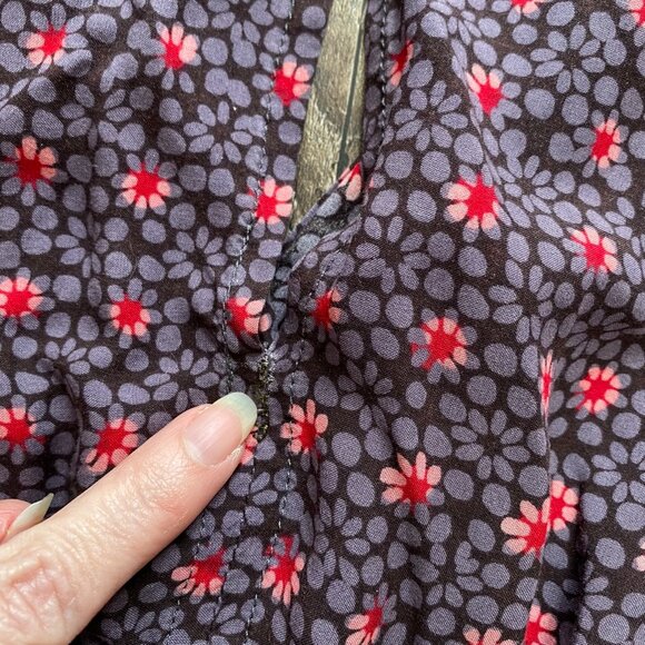 Natalie Martin Red and Blue Maxi Dress - Picture 16 of 16